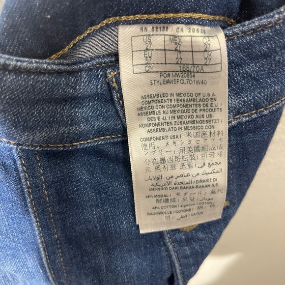 Guess A-Line Denim Skirt 
Style #W5FCL7D1W40 - Picture 4 of 6